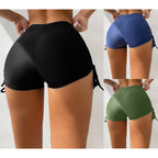 Badeshorts mit Rüschendetails für Damen