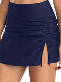 Damen Baderock mit regulierbarem Rüschen-Detail EB