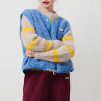 Damen komfortable Fleece-Weste EB