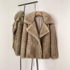 Damen Kunstpelz-Jacke EB