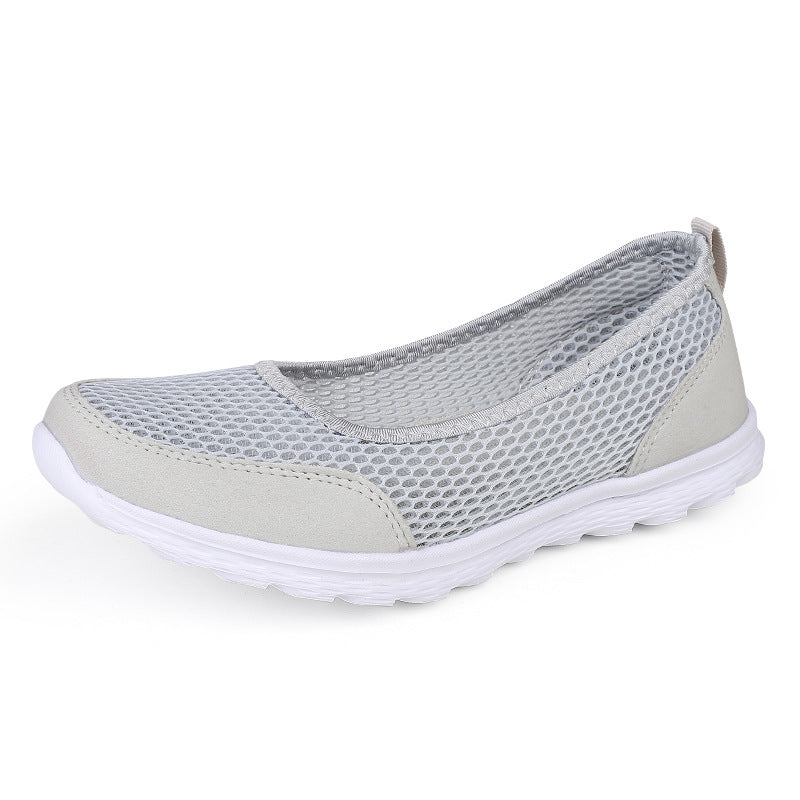 Damen Atmungsaktive Freizeitschuhe mit elastischem Obermaterial EB
