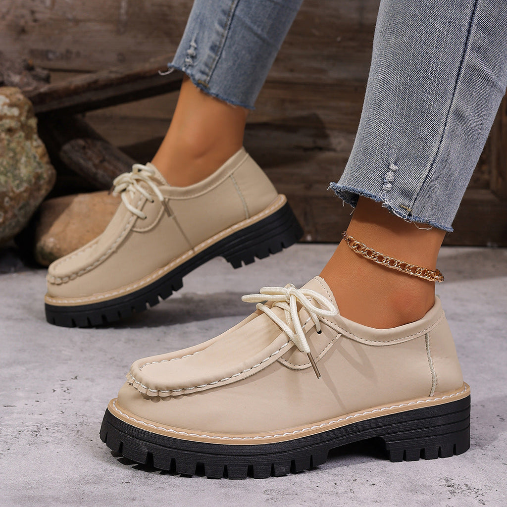 Damen bequeme Clogs mit modischem Schnür-Design EB