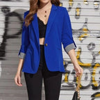 Damen Eleganter und stilvoller Blazer mit Streifenmuster EB