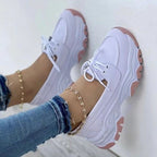 Damen Atmungsaktive Freizeitschuhe mit rutschfester Sohle und elegantem Design EB