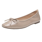 Damen Ballerinas mit zartem Schleifendetail und weichem Innenfutter EB