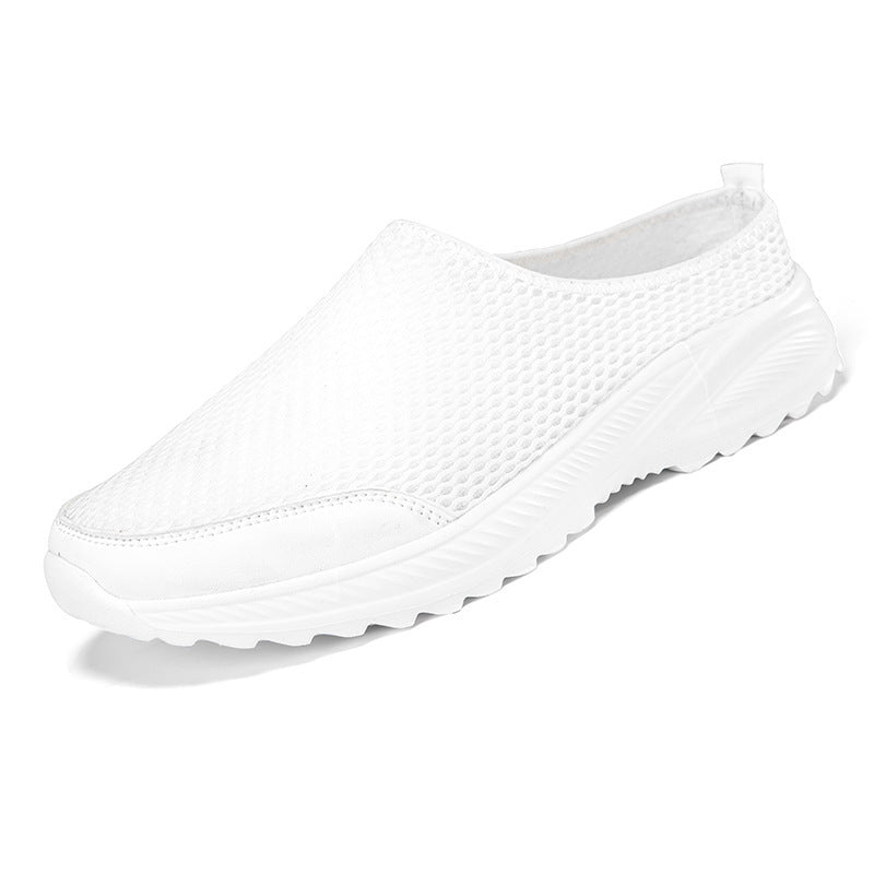Unisex nan atmungsaktiver Mesh-Mule mit griffiger Flexlaufsohle und gepolstertem Komfortfußbett EB