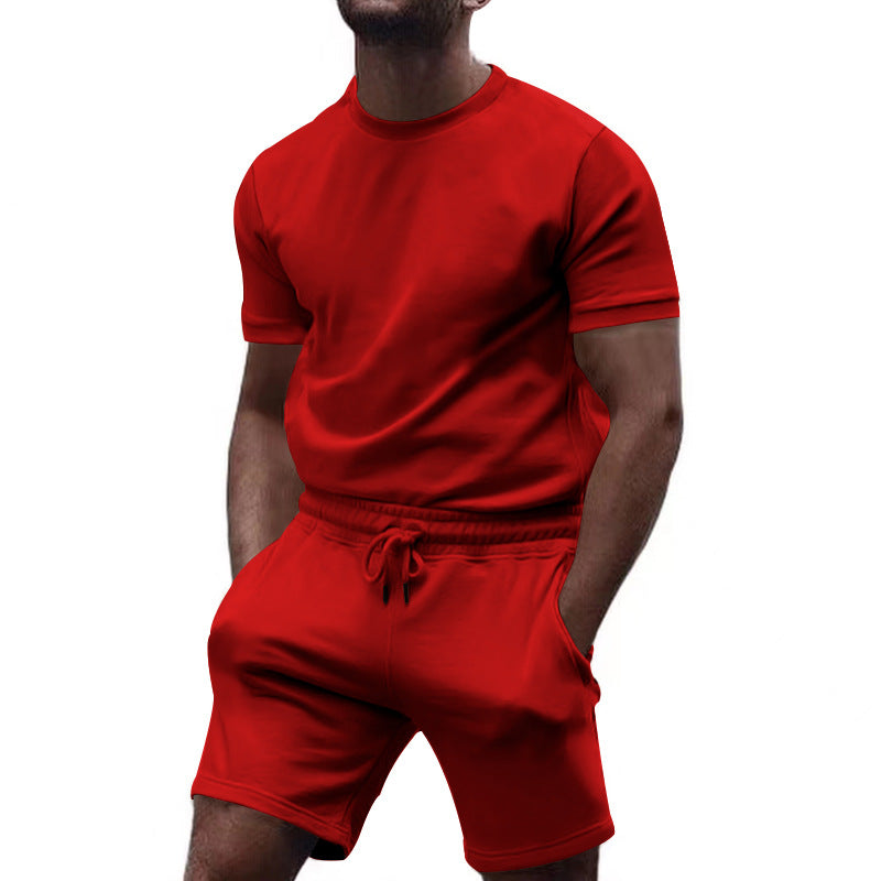 Herren Jersey-Set mit Shirt und Shorts