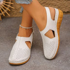 Damen Bequeme Clogs mit luftigen Cut-Outs EB