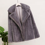 Damen Flauscher Mantel EB