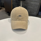 Modische Cord-Baseballkappe