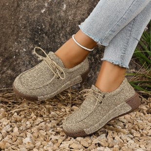 Damen Atmungsaktive Freizeitschuhe mit flexiblem Schnürsystem EB