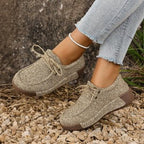 Damen Atmungsaktive Freizeitschuhe mit flexiblem Schnürsystem EB