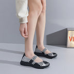 Damen Atmungsaktive Freizeitschuhe mit flexiblem Schnellschnürsystem EB