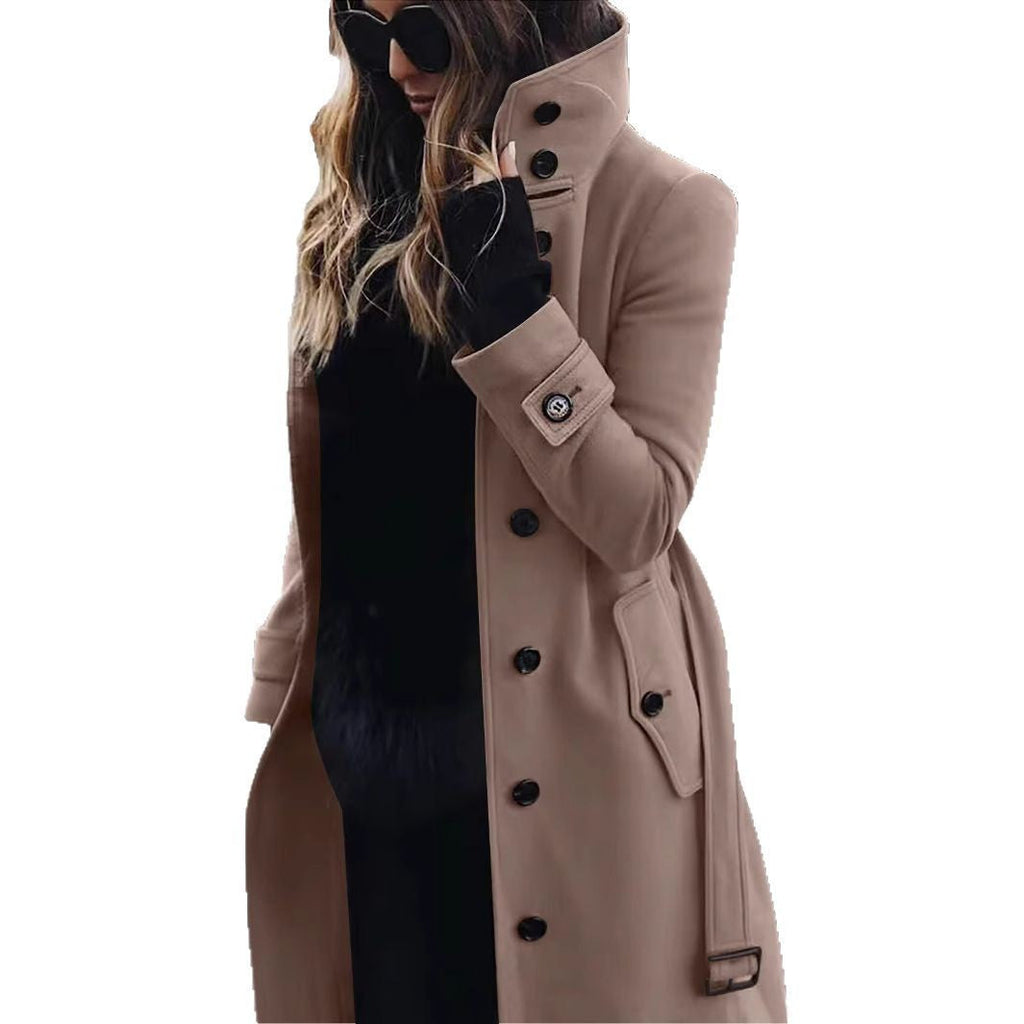 Damen Hochwertiger Trenchcoat EB