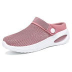 Damen Atmungsaktive Clogs mit flexiblem Design EB