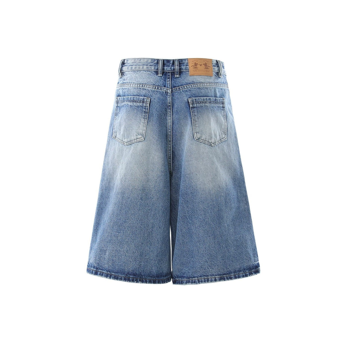 Trendige Damen-Jeansshorts mit lockerer Passform