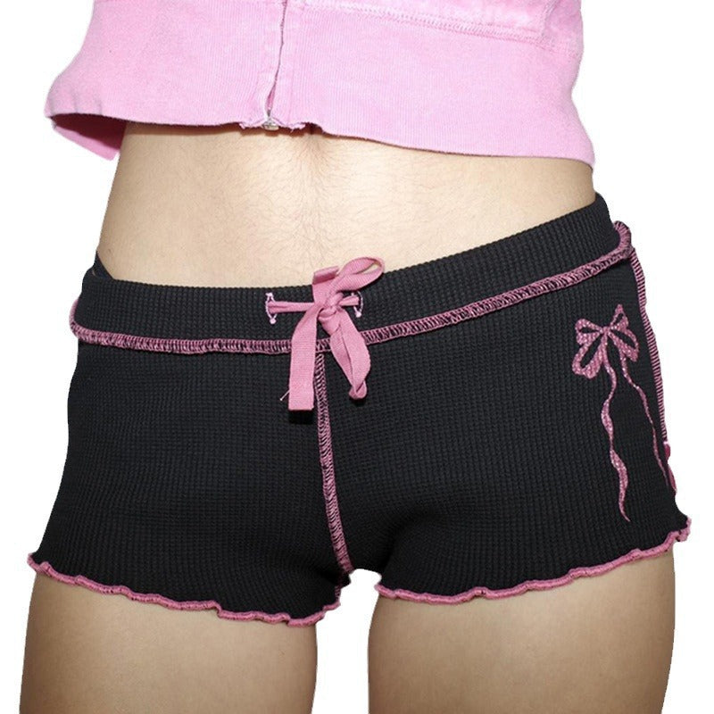Damen Sportliche Shorts mit hohem Bund EB