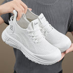 Damen Atmungsaktive Freizeitschuhe mit stoßdämpfender Sohle EB