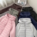 Damen Isolierte Steppjacke mit Kapuze und sportlichem Schnitt EB