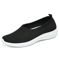 Damen Bequeme Slip-On Schuhe mit flexibler Sohle und atmungsaktivem Obermaterial EB