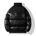 Damen isolierte Steppjacke mit hohem Kragen und elastischen Bündchen EB