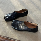 Damen Mokassins mit offenem Zehenbereich und eleganter Silhouette EB