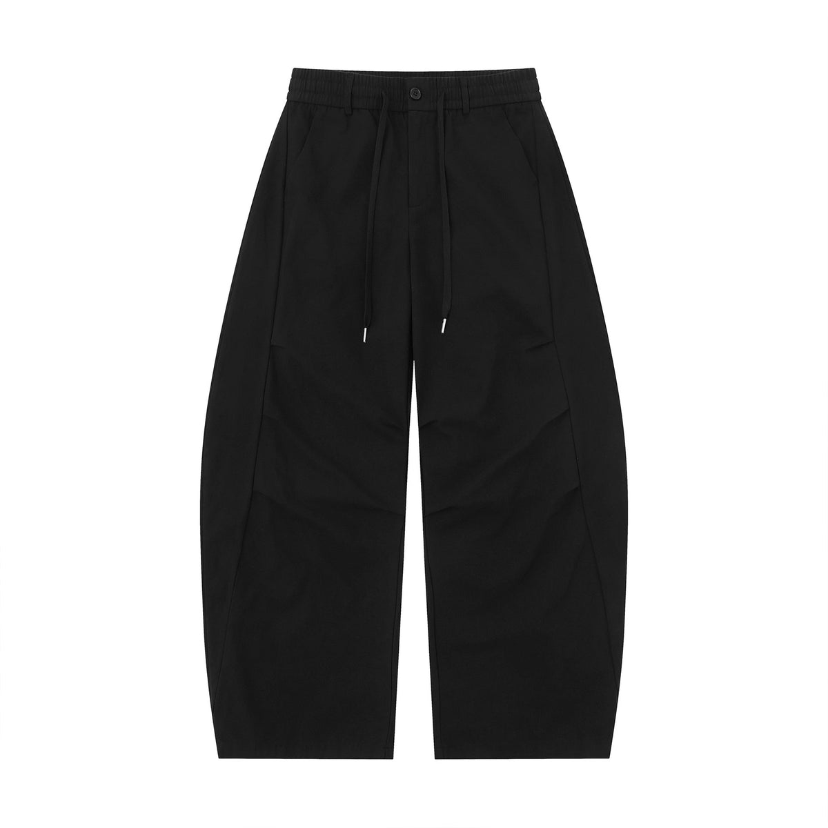 Weite Cargo-Bermudashorts für Damen mit Kordelzug und aufgesetzten Taschen