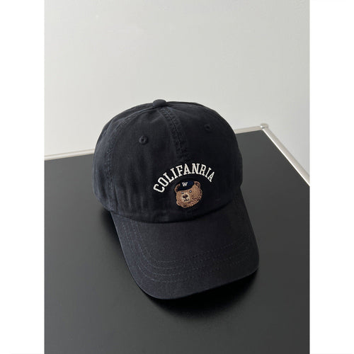 Baseballkappe aus Baumwolle mit Stickerei