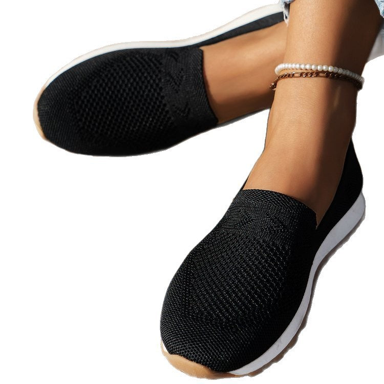 Damen Atmungsaktive Freizeitschuhe mit elastischem Obermaterial EB