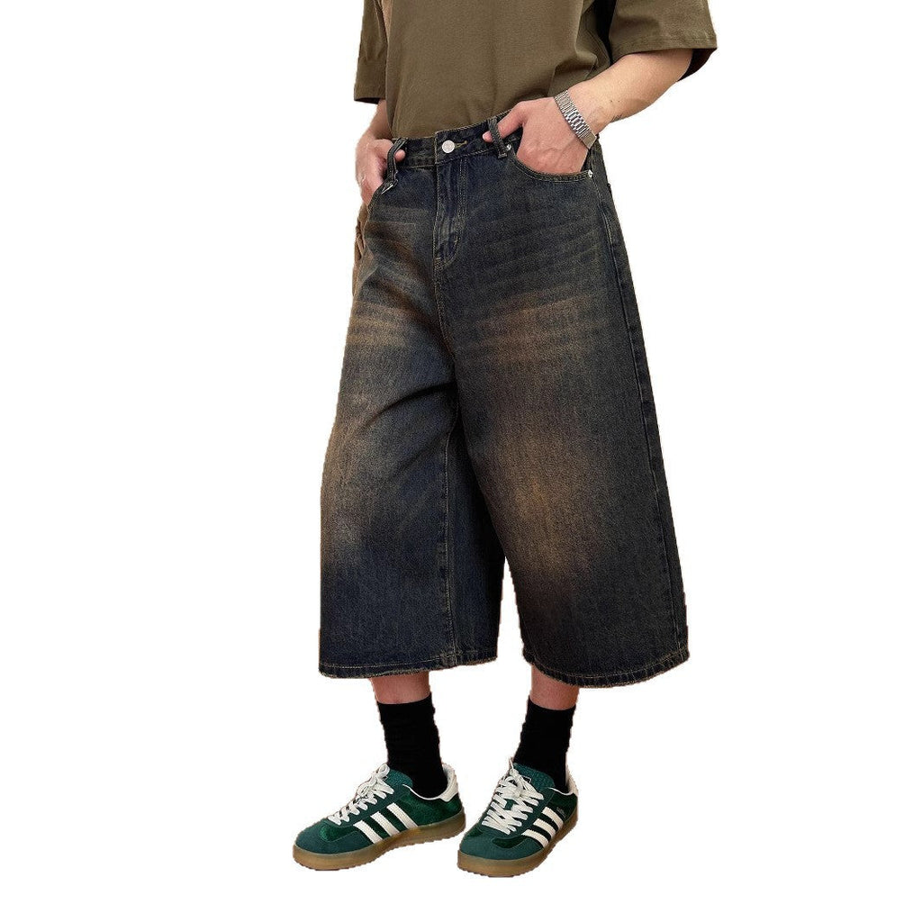 Lockere Jeansshorts für Damen