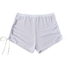 Bequeme Damen-Badeshorts mit Rüschendetails