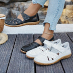 Damen Clogs mit verstellbaren Riemen und rutschfester Sohle EB