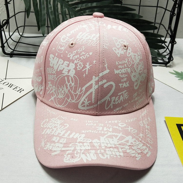 Herren-Snapback-Cap mit Grafikdruck