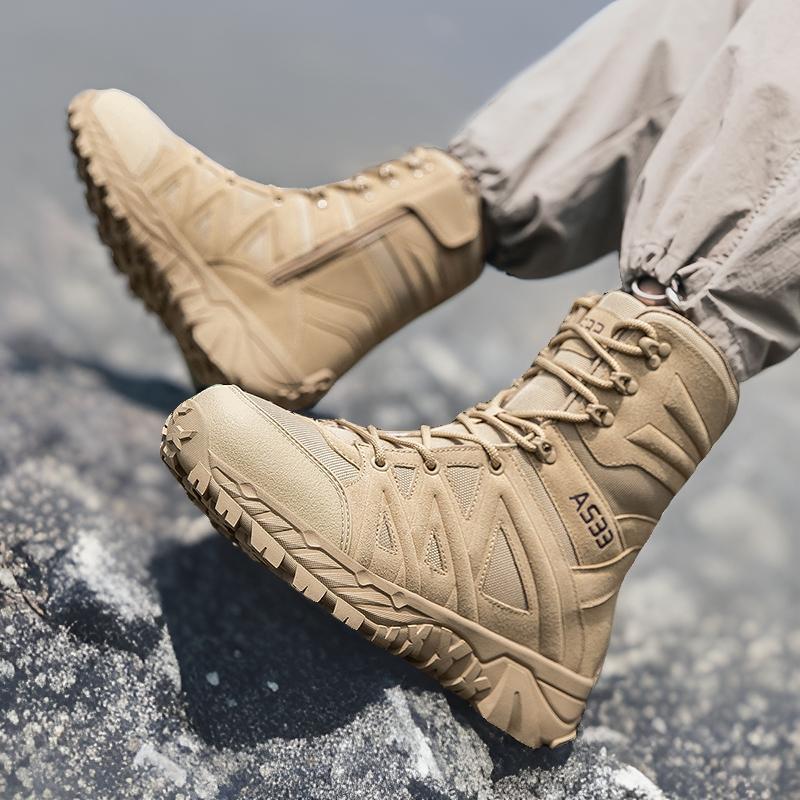 Herren Hochwertige und robuste militärische Wanderschuhe EB