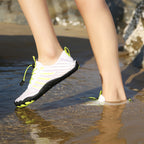 Damen Aqua-Schuhe mit flexiblem Schnellschnürsystem und rutschfester Sohle EB