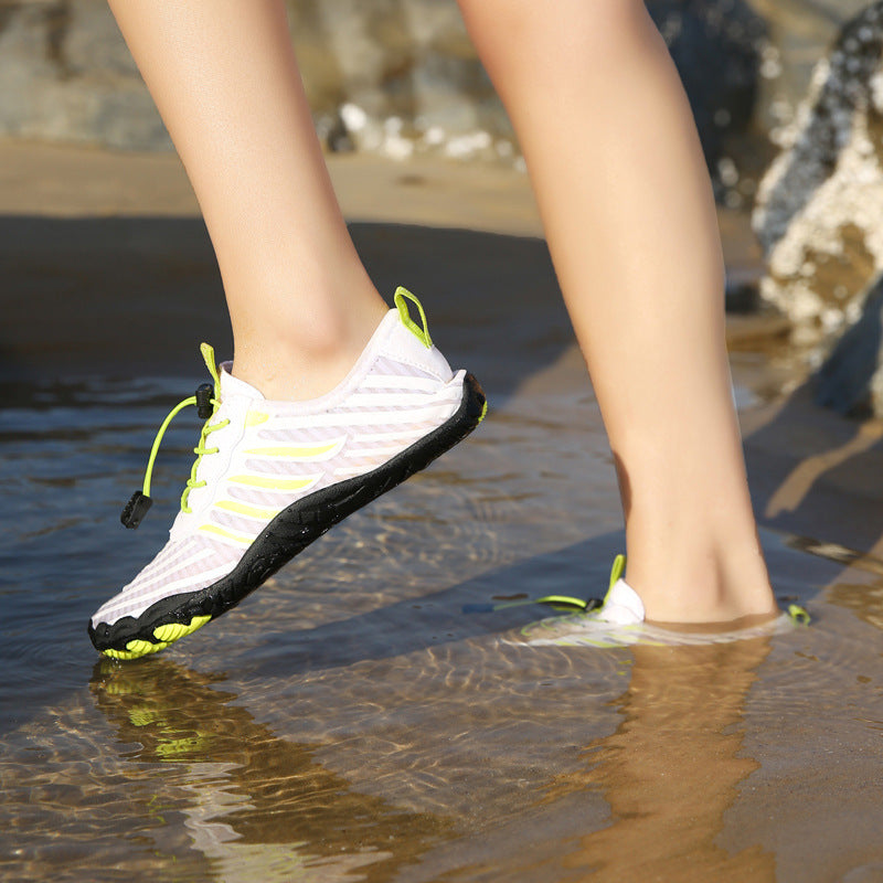 Damen Aqua-Schuhe mit flexiblem Schnellschnürsystem und rutschfester Sohle EB