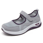 Damen Sportliche Slip-On Schuhe mit rutschfester Sohle und atmungsaktivem Obermaterial EB