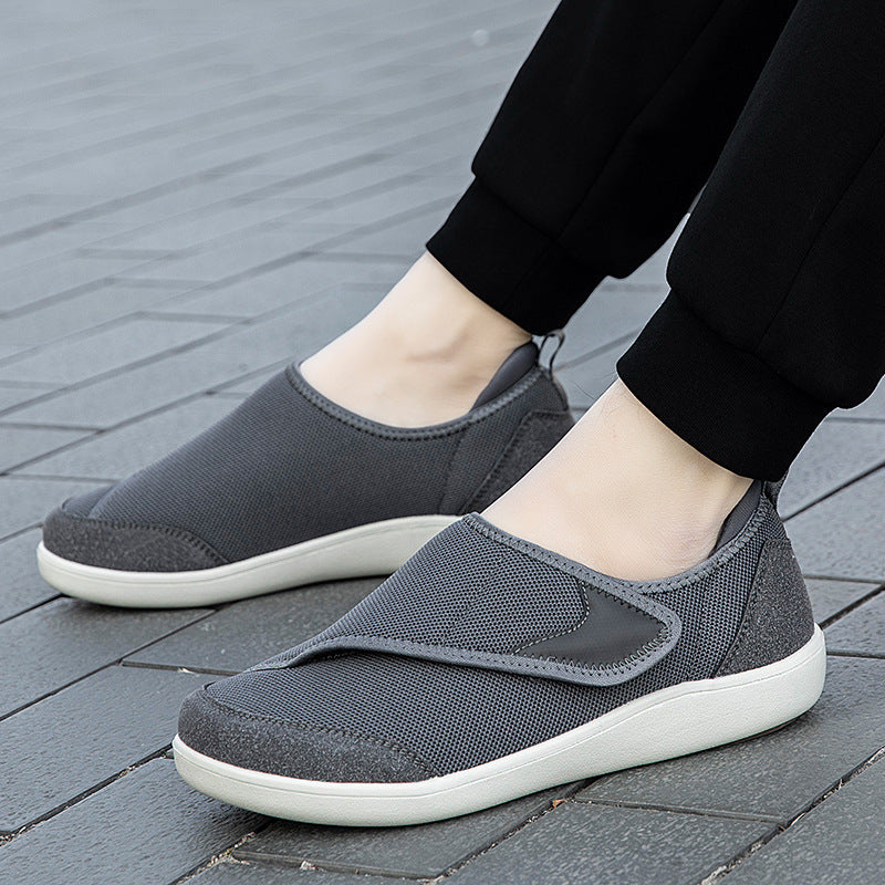 Damen Bequeme Slip-On Freizeitschuhe mit elastischem Obermaterial EB