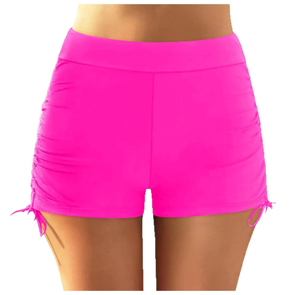 Sportliche Badeshorts für Damen mit verstellbarem Bund