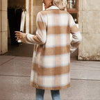 Damen eleganter Wollmantel EB