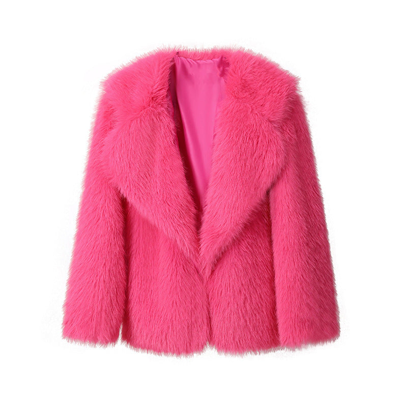 Damen Kuscheliger Mantel EB