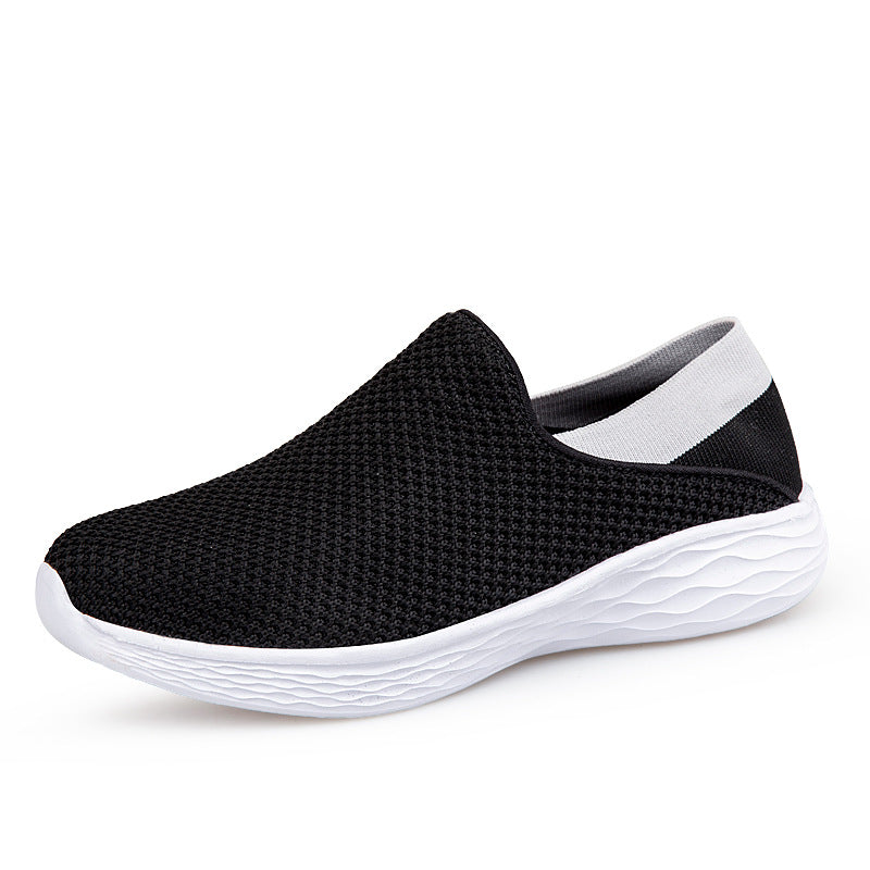 Unisex nan Einstiegs-Komfortschuh mit nahtlosem Strickschaft und dämpfender Leichtschaumsohle EB