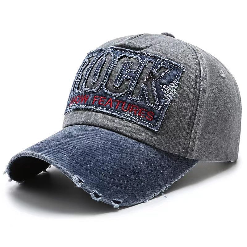Verstellbare Baseballkappe mit Distressed-Grafik für Herren
