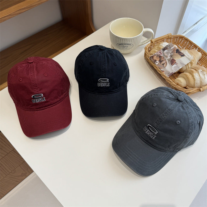 Klassische, verstellbare Unisex-Baseballkappe aus Baumwolle