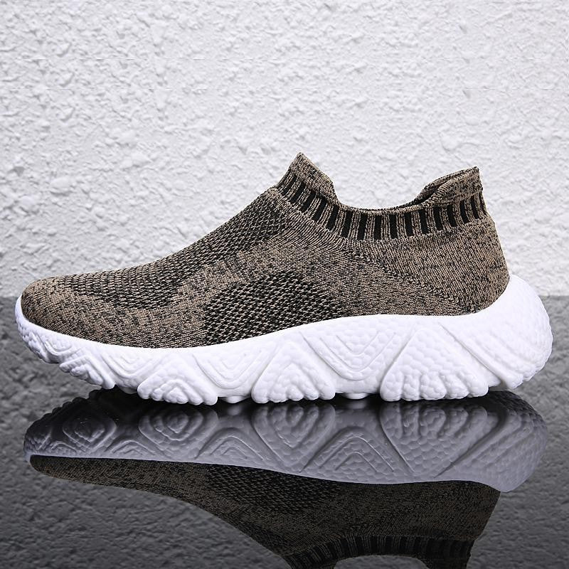 Unisex nan Schlupfschuh-Citywalker mit elastischem Maschenoberteil und skulpturierter Wellenlaufsohle EB