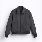 Damen Fleece-Bomberjacke mit praktischen Seitentaschen und modernem Schnitt EB