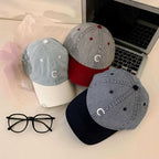 Lässige Tweed-Baseballcap für Herren