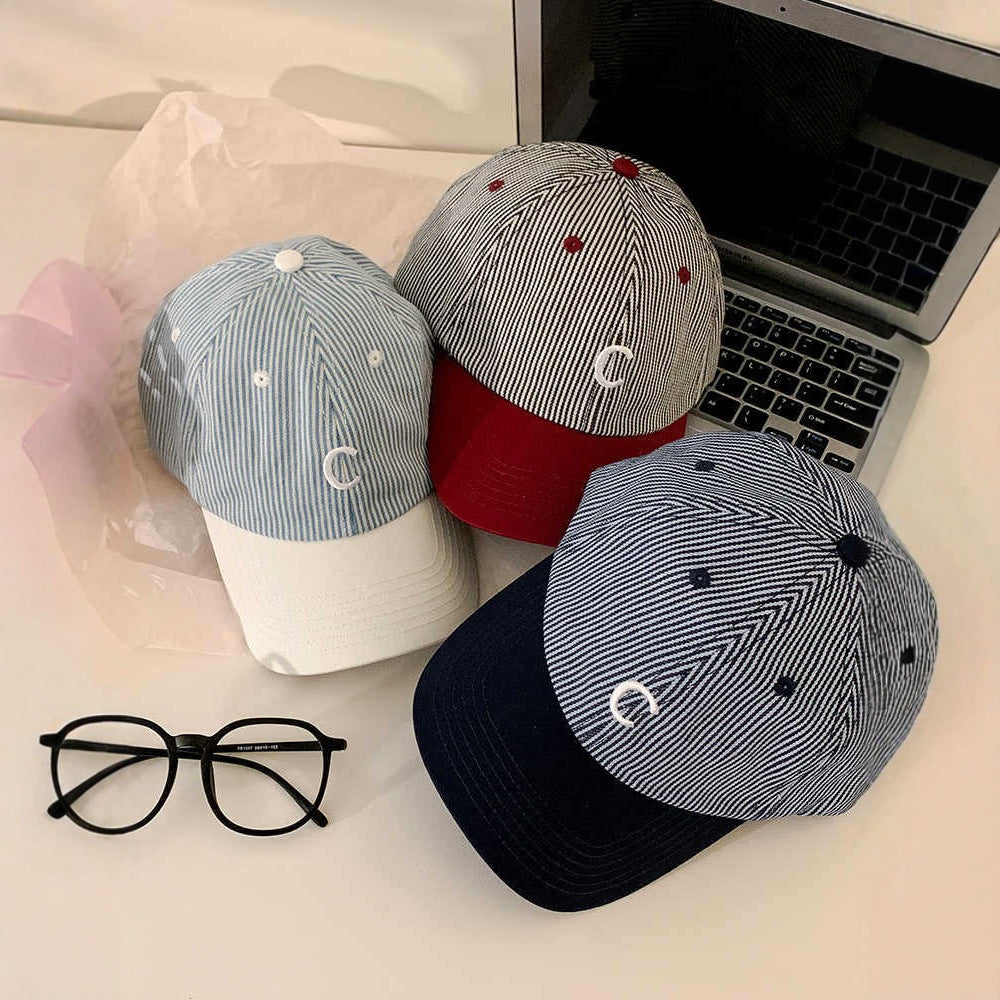 Lässige Tweed-Baseballcap für Herren