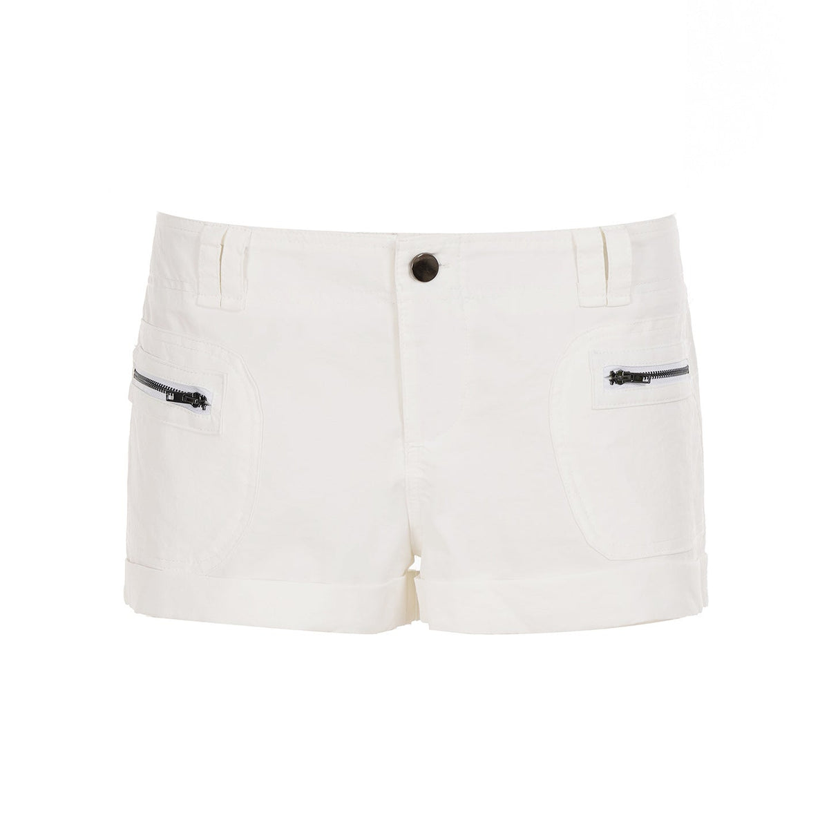 Damen leichte Shorts mit praktischen Reißverschlusstaschen EB