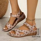 Damen Bequeme Sandalen mit Hohlsohle EB